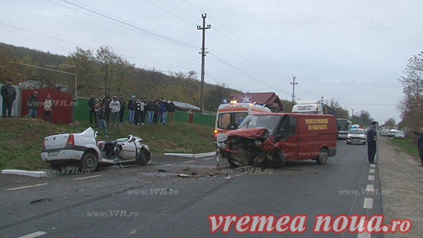 Accident grav pe raza comunei Muntenii de Jos