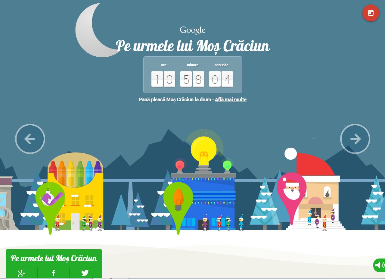 Despre Google Santa Tracker