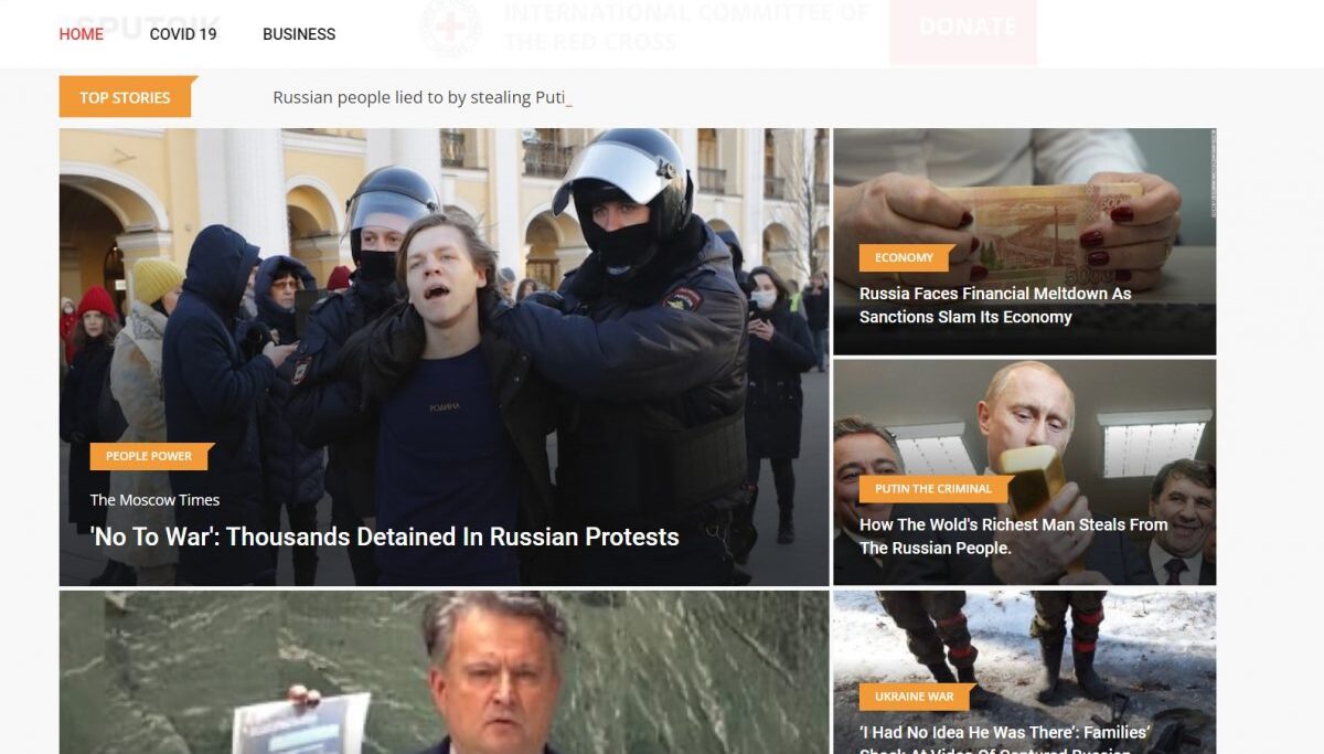 Sputnik.com, ziarul de propagandă rusească, spart de hackerii de la Anonymous