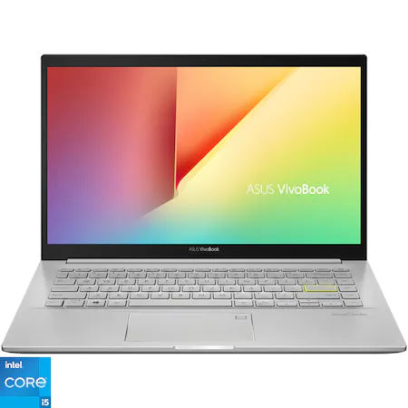 Laptop ultraportabil ASUS VivoBook 14 K413EA cu procesor Intel® Core™ i5-1135G7