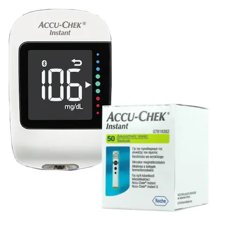 Glucometru Accu Chek Instant mg-dL Plus 60 Teste