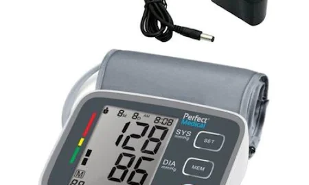 Tensiometru Perfect Medical-PM 02 complet automat cu senzor de mare precizie, Adaptor inclus, Avizat Medical